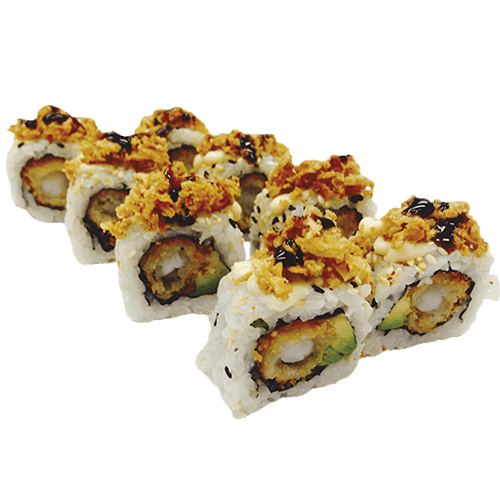 Crispy ebi outside roll