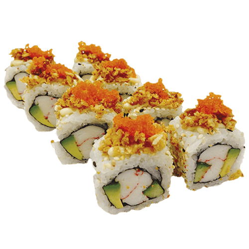 Crispy California outside roll