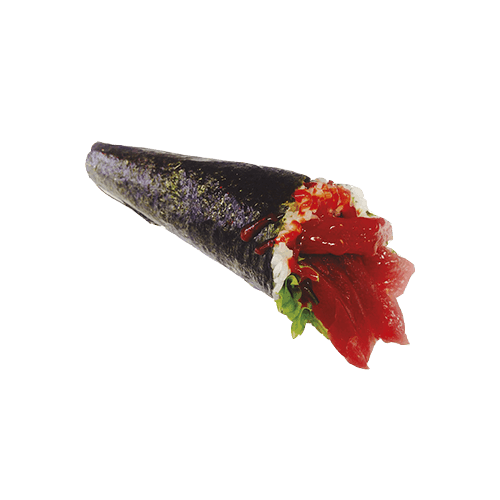 Temaki spicy maguro hand roll
