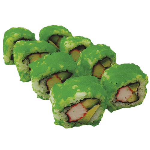 Uramaki wasabi California roll