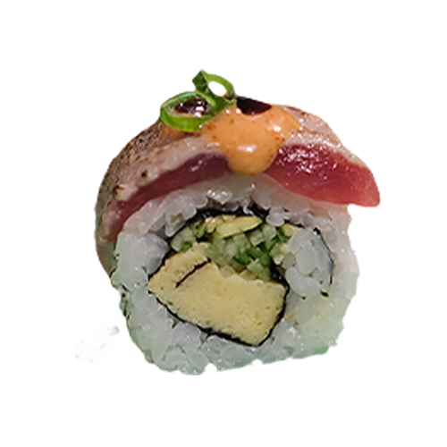 Tuna tataki roll