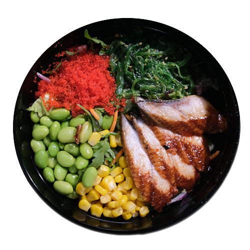 Poke bowl unagi