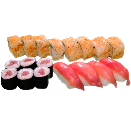 B. Tuna selection (18 pieces)