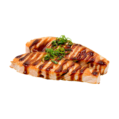 Grilled salmon fillet