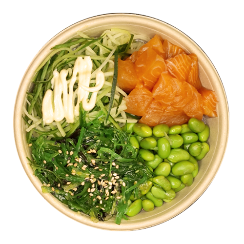 Pokébowl zalm