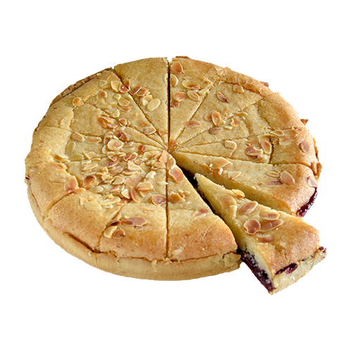 Vegan cherry bakewell cake 100% gluten free