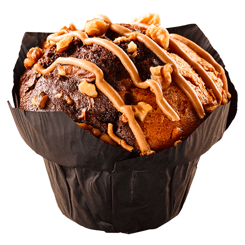 Black Label salty caramel muffins