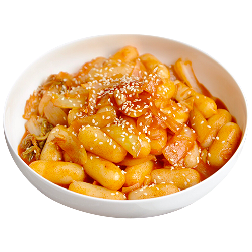 Korean chili fried rice cake