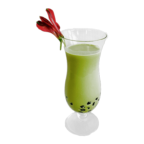 Matcha milk tea