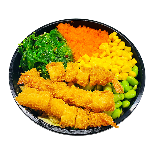 Poke ebi tempura