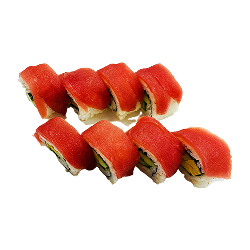 Soft shell tonijn roll