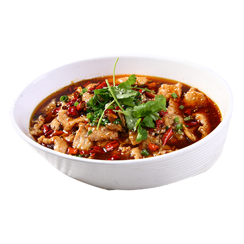 Suchuan boiled spicy pork