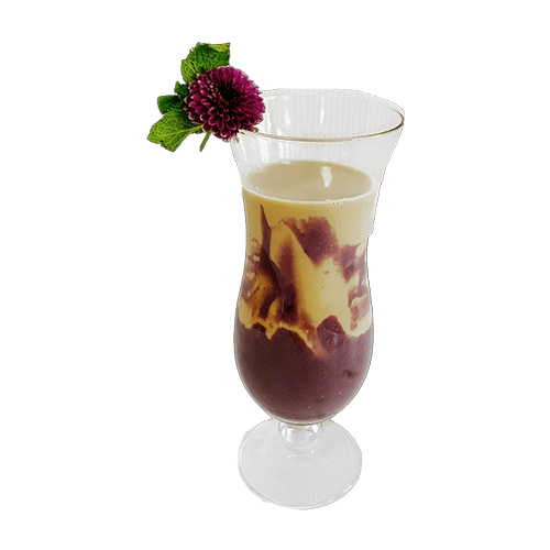 Taro purple sweet potato po po tea