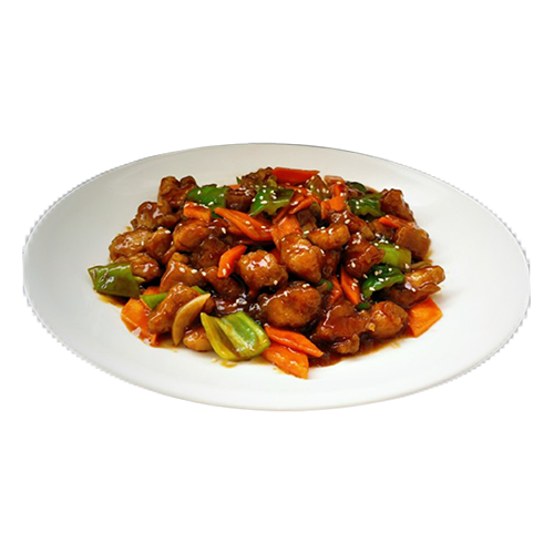 wok fried pork