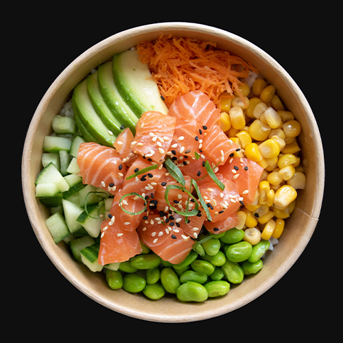 Pokébowl salmon