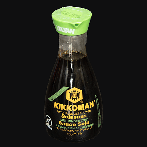 Soy sauce bottle green