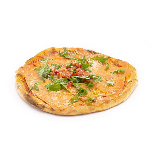 Pizza salmone