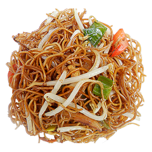 Fried udon beef