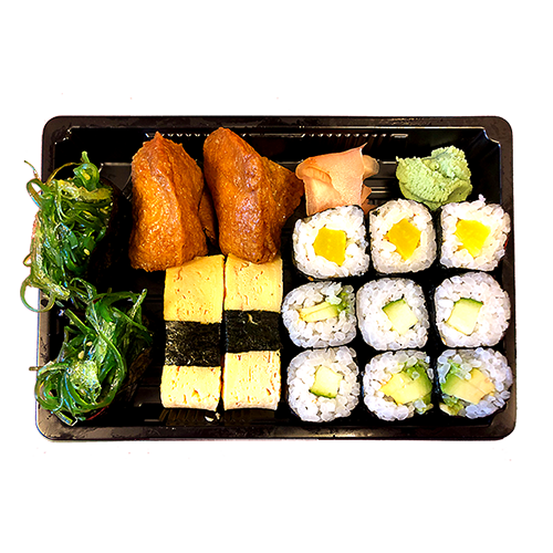 Vegetarische sushi set