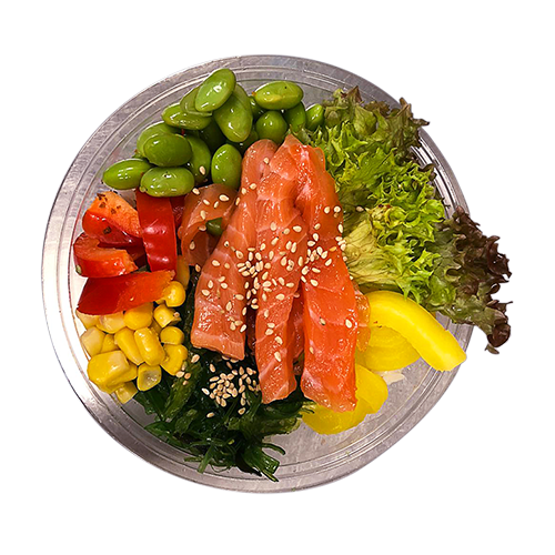 Poké bowl zalm