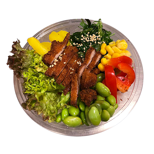 Poké bowl kip