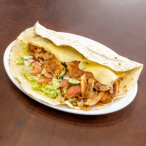 Dürüm döner met kaas