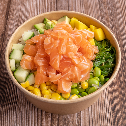 Poké bowl sake