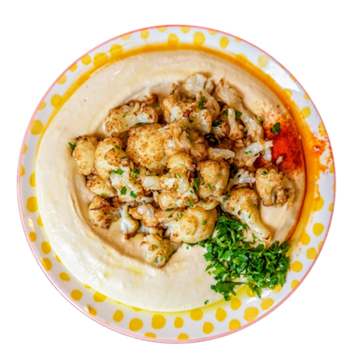 Hummus bloemkool