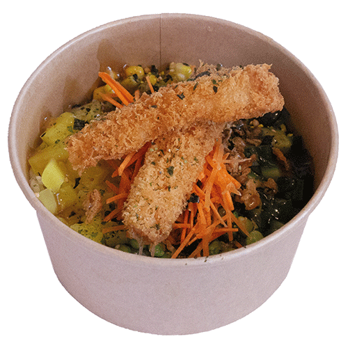 Poky's bowl ebi fry