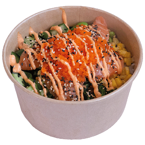 Poky's bowl salmon
