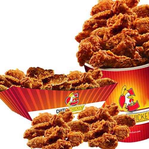 4 chicken wings