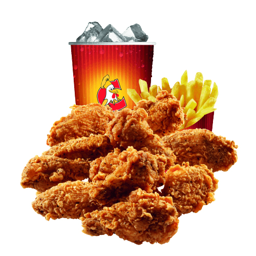 Chicken wings menu