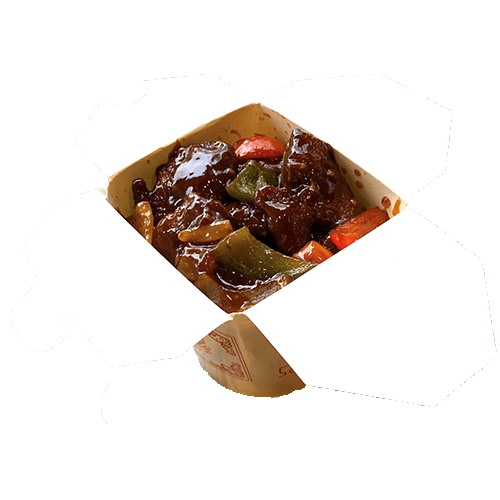 BBQ noodle box