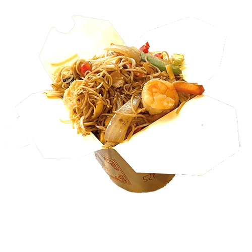 Chow mein shrimp