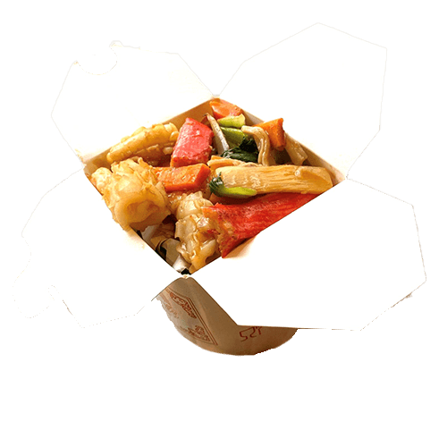 Seafood noodle box