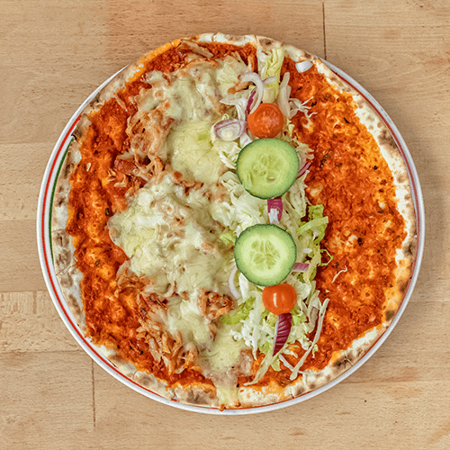 Lamachun döner kebab met kaas