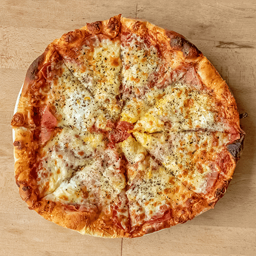 Pizza carbonara speciaal