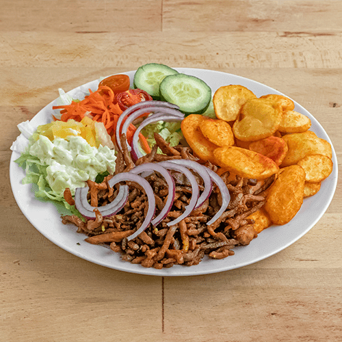 Shoarma schotel klein
