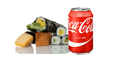 Sushi + Drankje