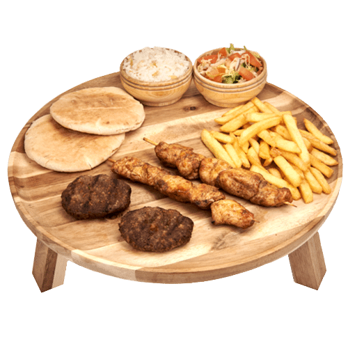 Köfte en kip sis plate
