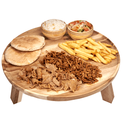 Shoarma en döner plate