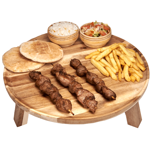 Sis kebab plate