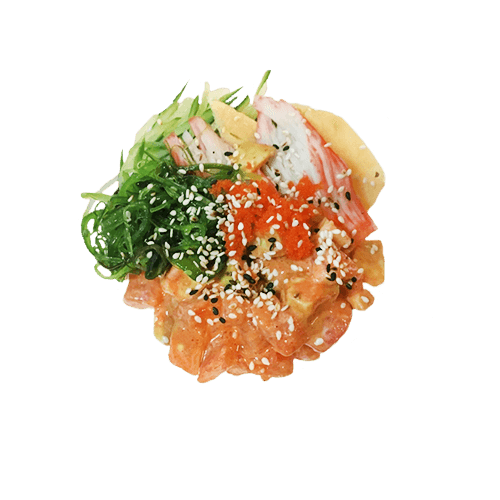Poké bowl zalm