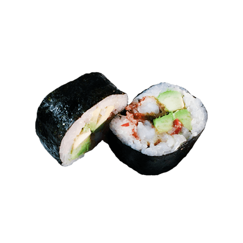 Gefrituurde garnalen futo maki 2 stuks