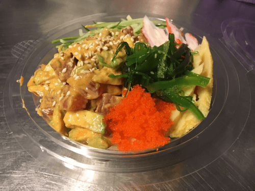 Poké bowl tonijn