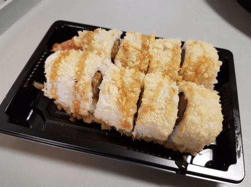 Crispy ebi tempura