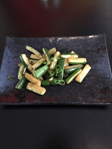 Fried zucchini
