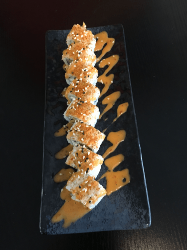 Spicy chicken roll