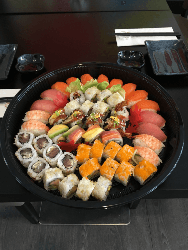 Sushi bowl 50 pieces