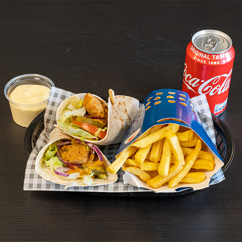 Chicken wrap menu